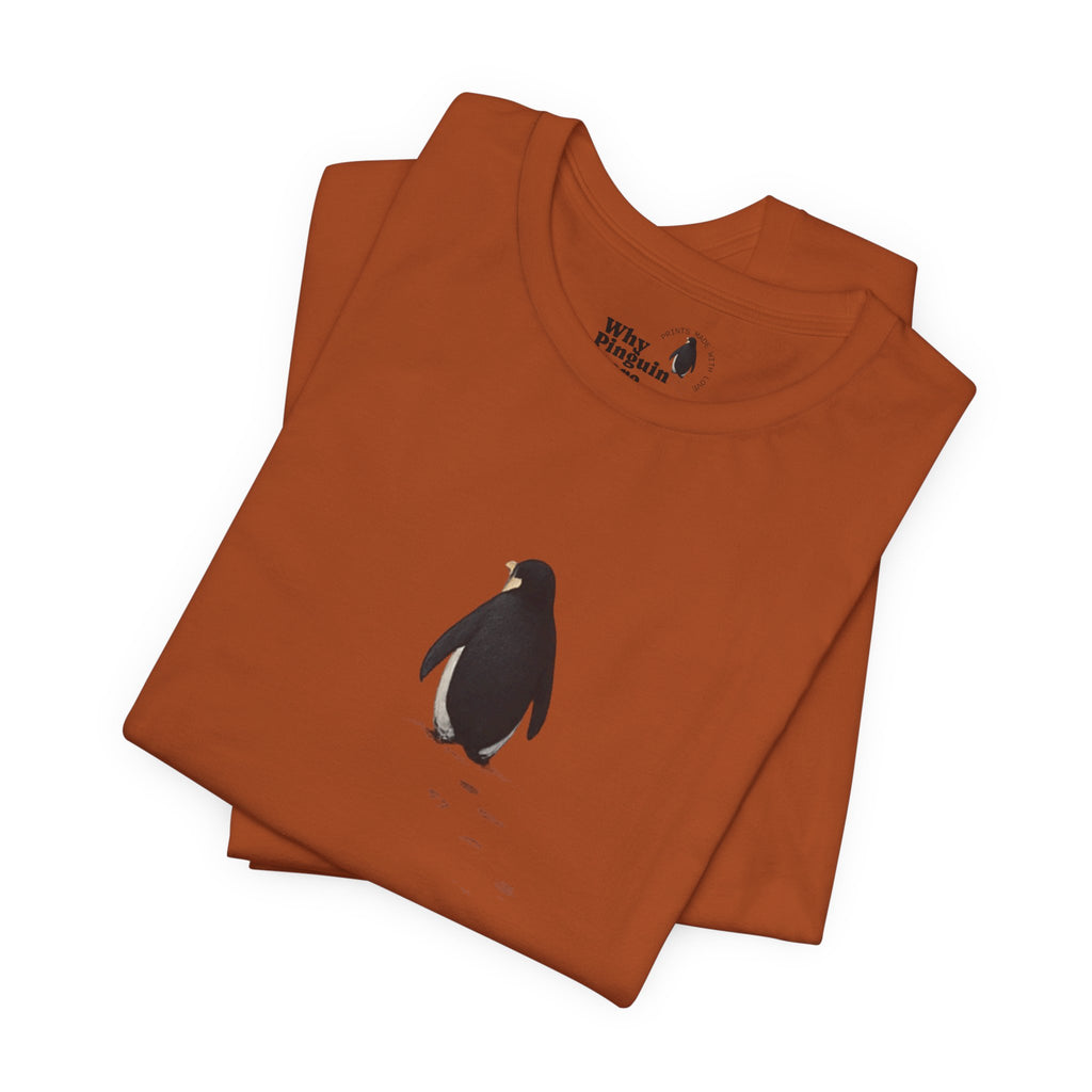 Still Walking T‑Shirt — "Still walking. But why?" German Minimalist Tee