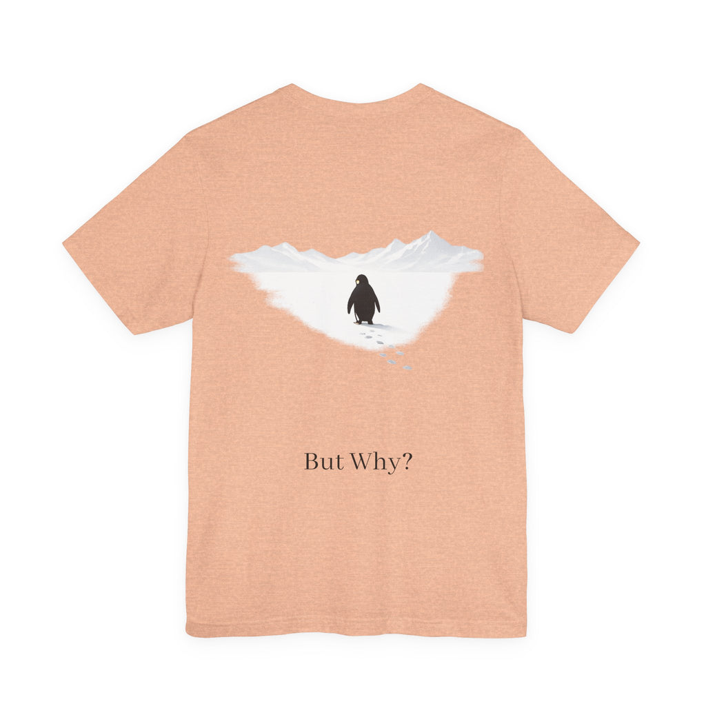 Still Walking T‑Shirt — "Still walking. But why?" German Minimalist Tee
