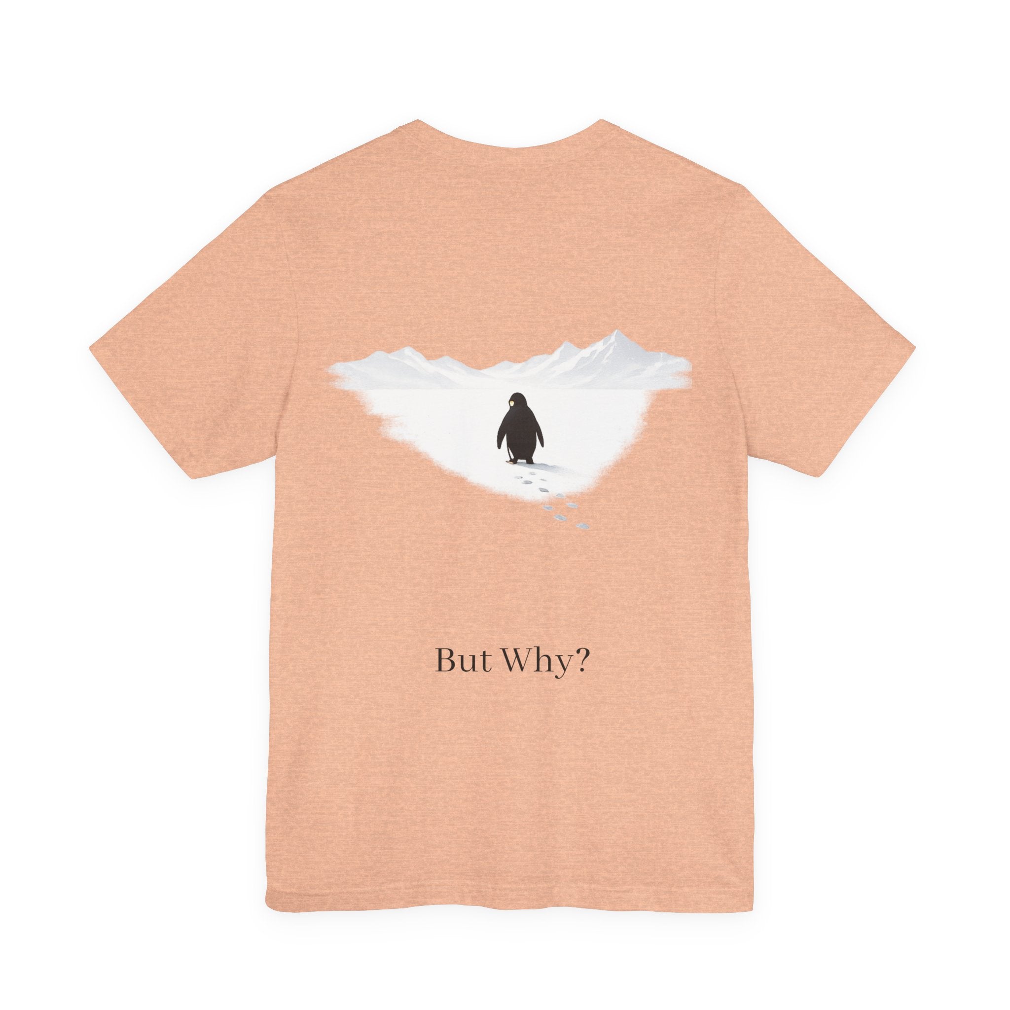 Still Walking T‑Shirt — "Still walking. But why?" German Minimalist Tee