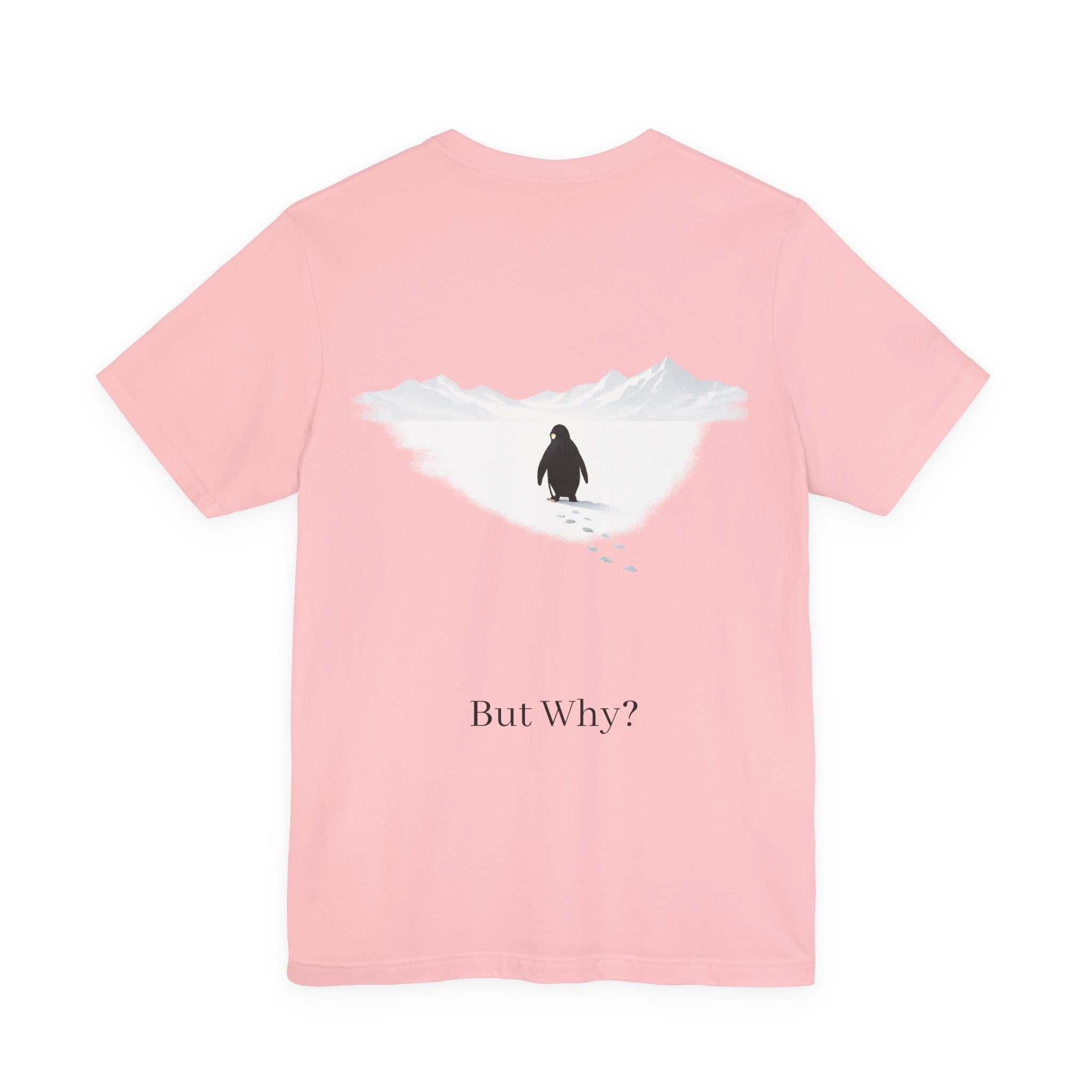 Still Walking T‑Shirt — "Still walking. But why?" German Minimalist Tee