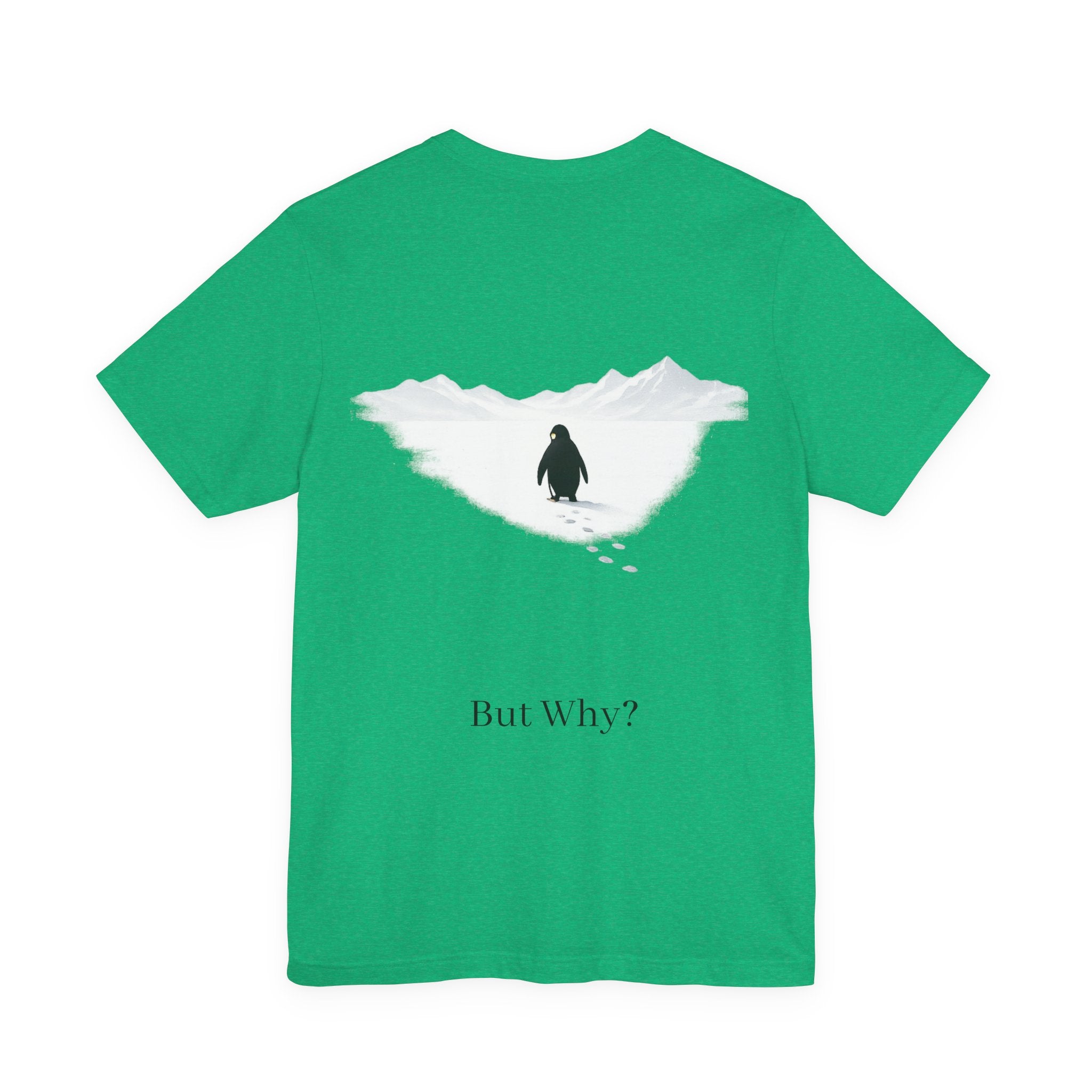 Still Walking T‑Shirt — "Still walking. But why?" German Minimalist Tee