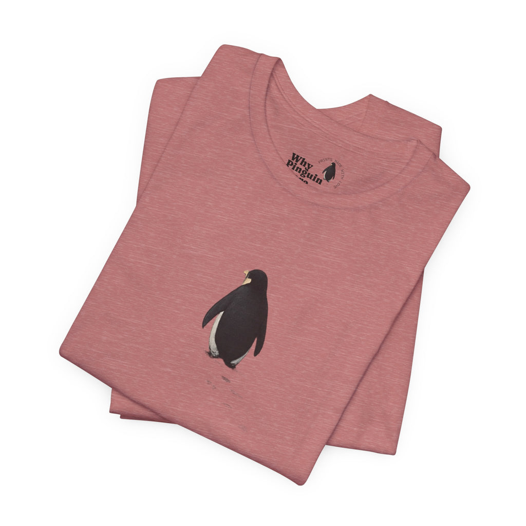 Still Walking T‑Shirt — "Still walking. But why?" German Minimalist Tee