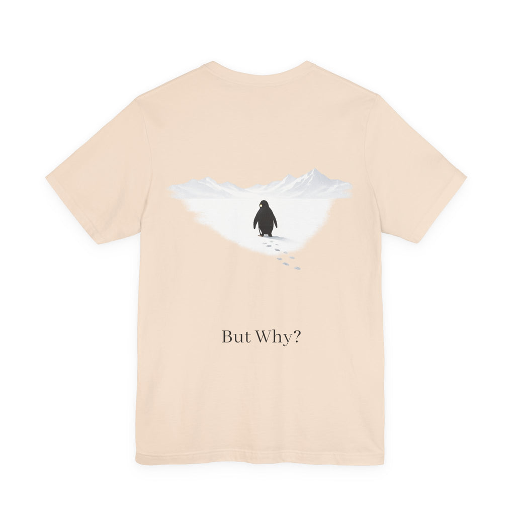 Still Walking T‑Shirt — "Still walking. But why?" German Minimalist Tee