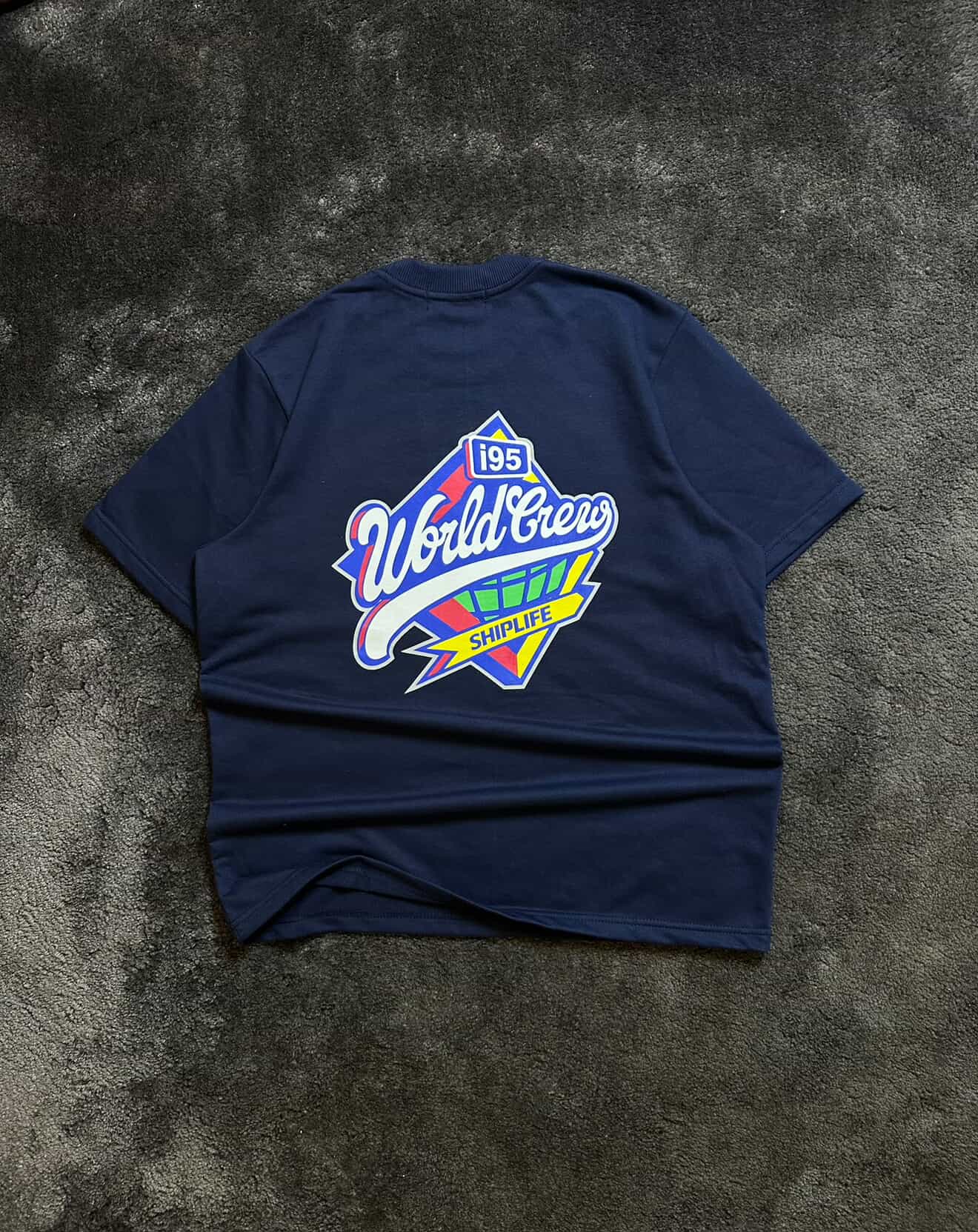 Shiplife Worldwide Crew T-Shirt 2026 – Navy | Pre-Sale