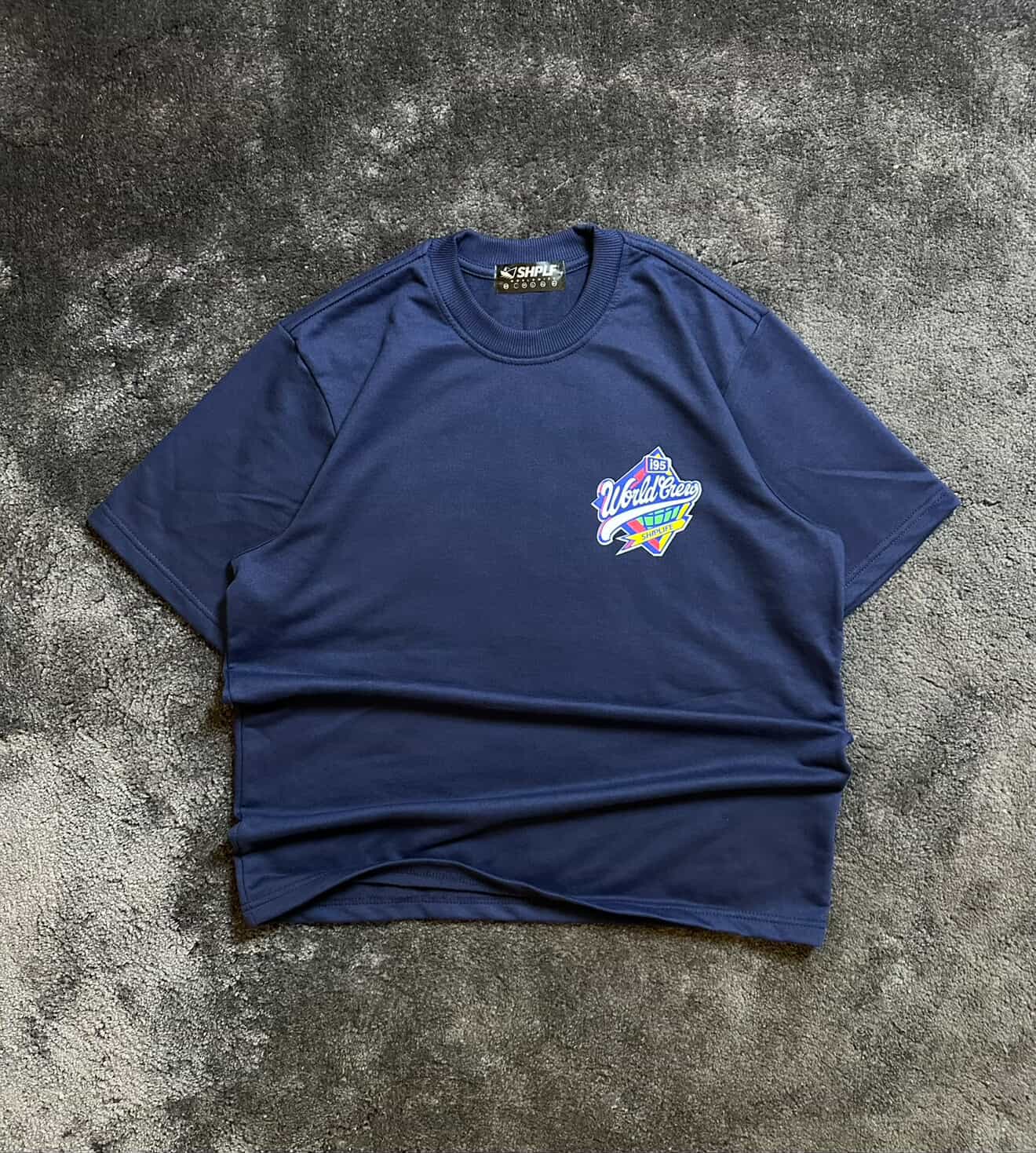 Shiplife Worldwide Crew T-Shirt 2026 – Navy | Pre-Sale