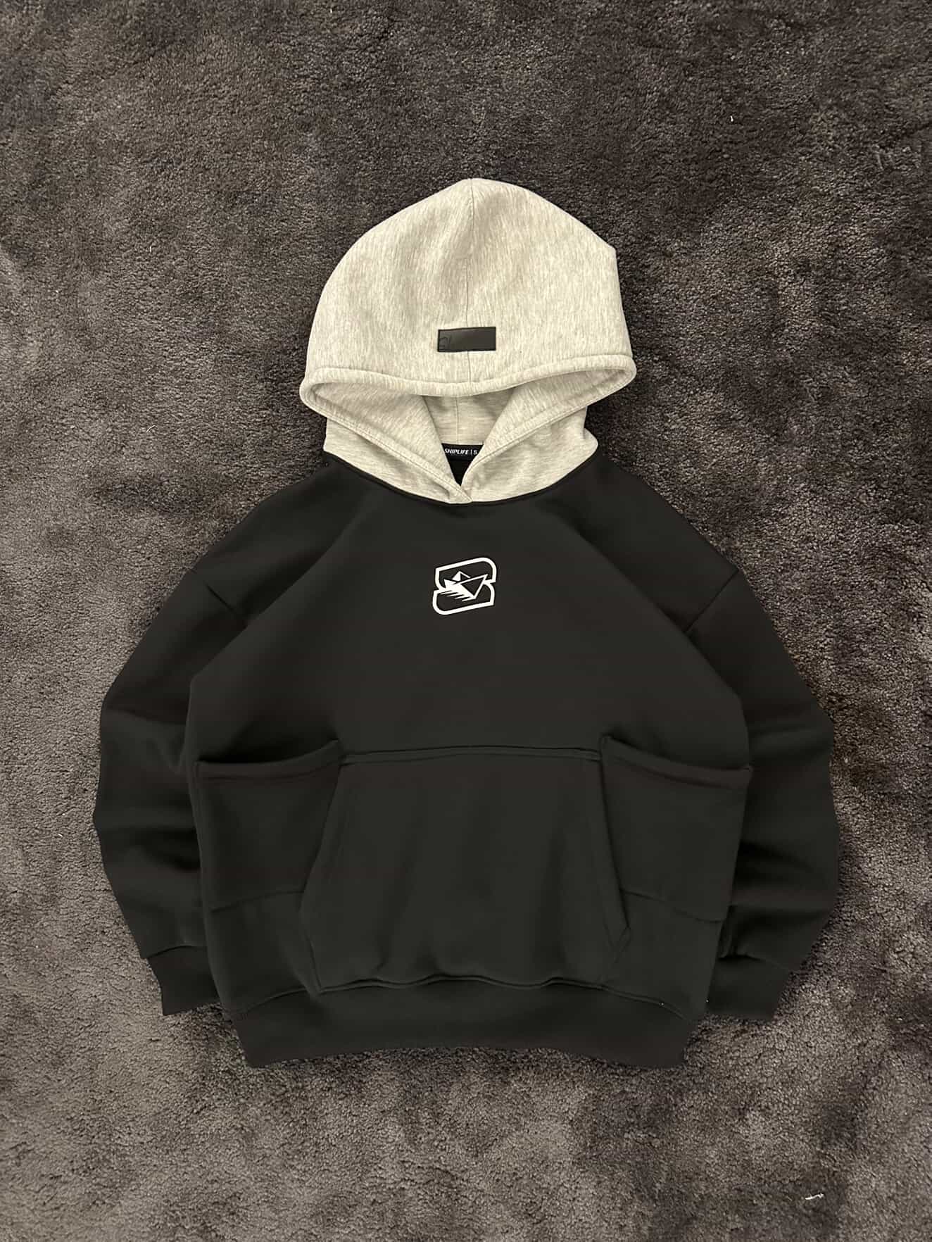 Shiplife Worldwide Hoodie 2026 – Black/Grey | Pre-Sale