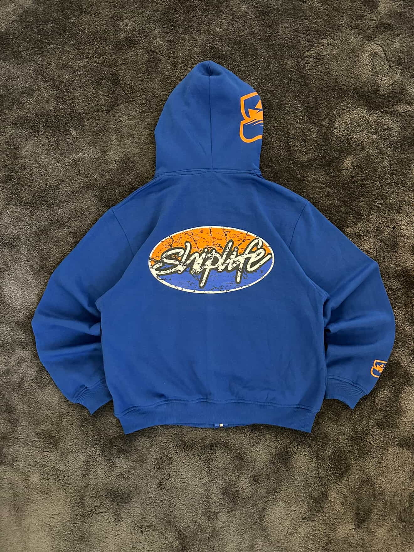 Shiplife Worldwide Full Zip Hoodie 2026 – Blue | Pre-Sale