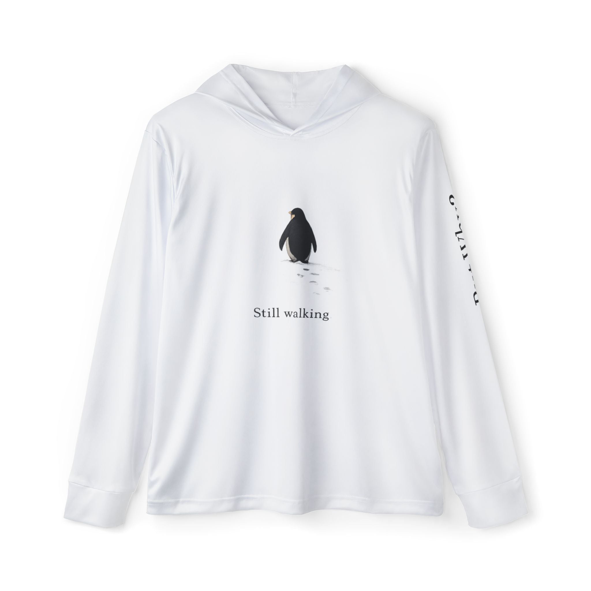 Penguin 'Still Walking' Sports Warmup Hoodie