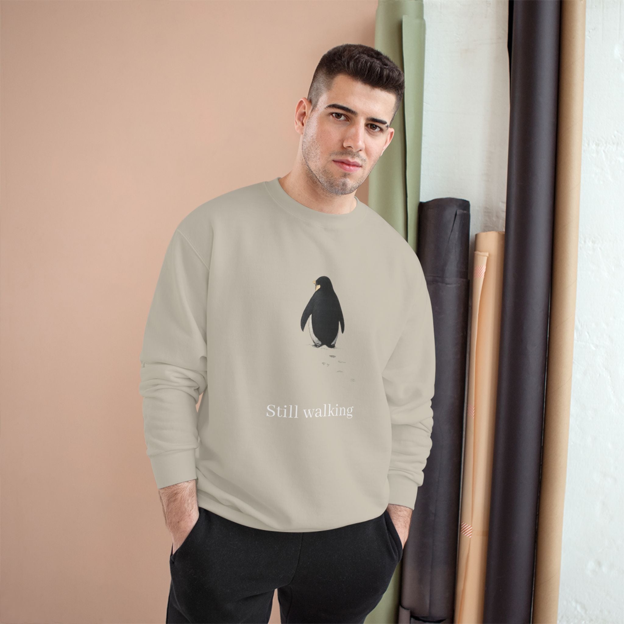 Penguin 'Still Walking' Sweatshirt