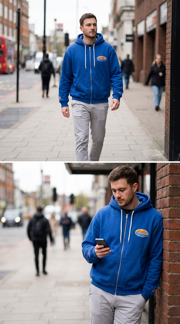 Shiplife Worldwide Full Zip Hoodie 2026 – Blue | Pre-Sale