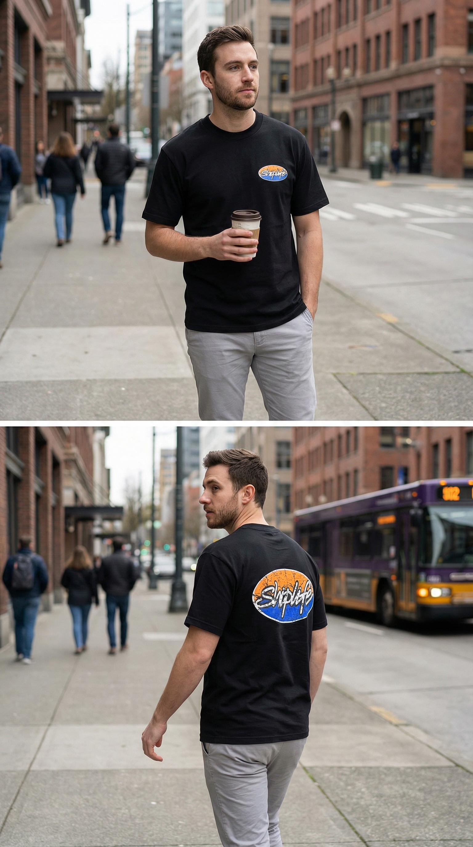 Shiplife Worldwide T-Shirt 2026 – Black/Mustard | Pre-Sale