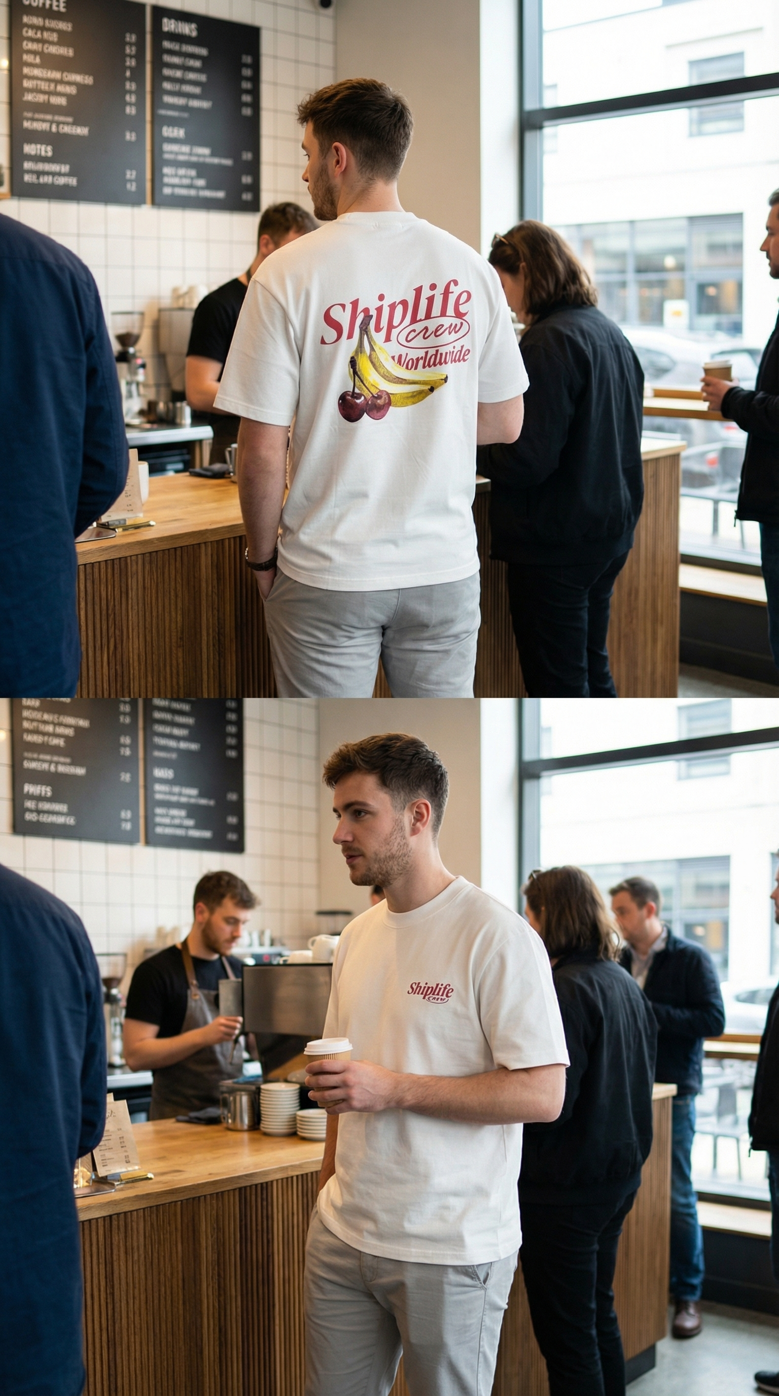 Shiplife Worldwide T-Shirt 2026 (Pre-Sale) | Black & White