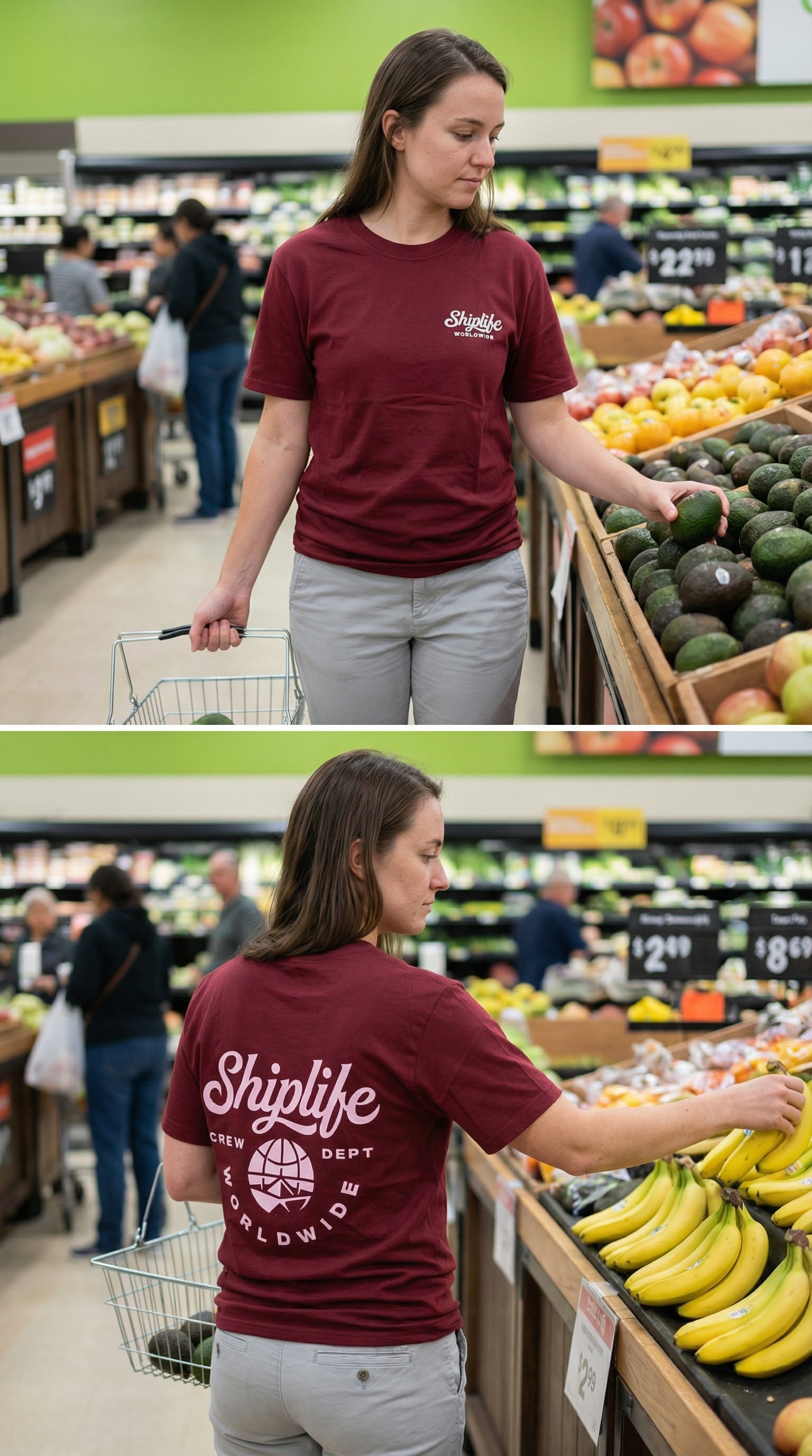 Shiplife Worldwide Crew T-Shirt 2026 – Sand | Pre-Sale