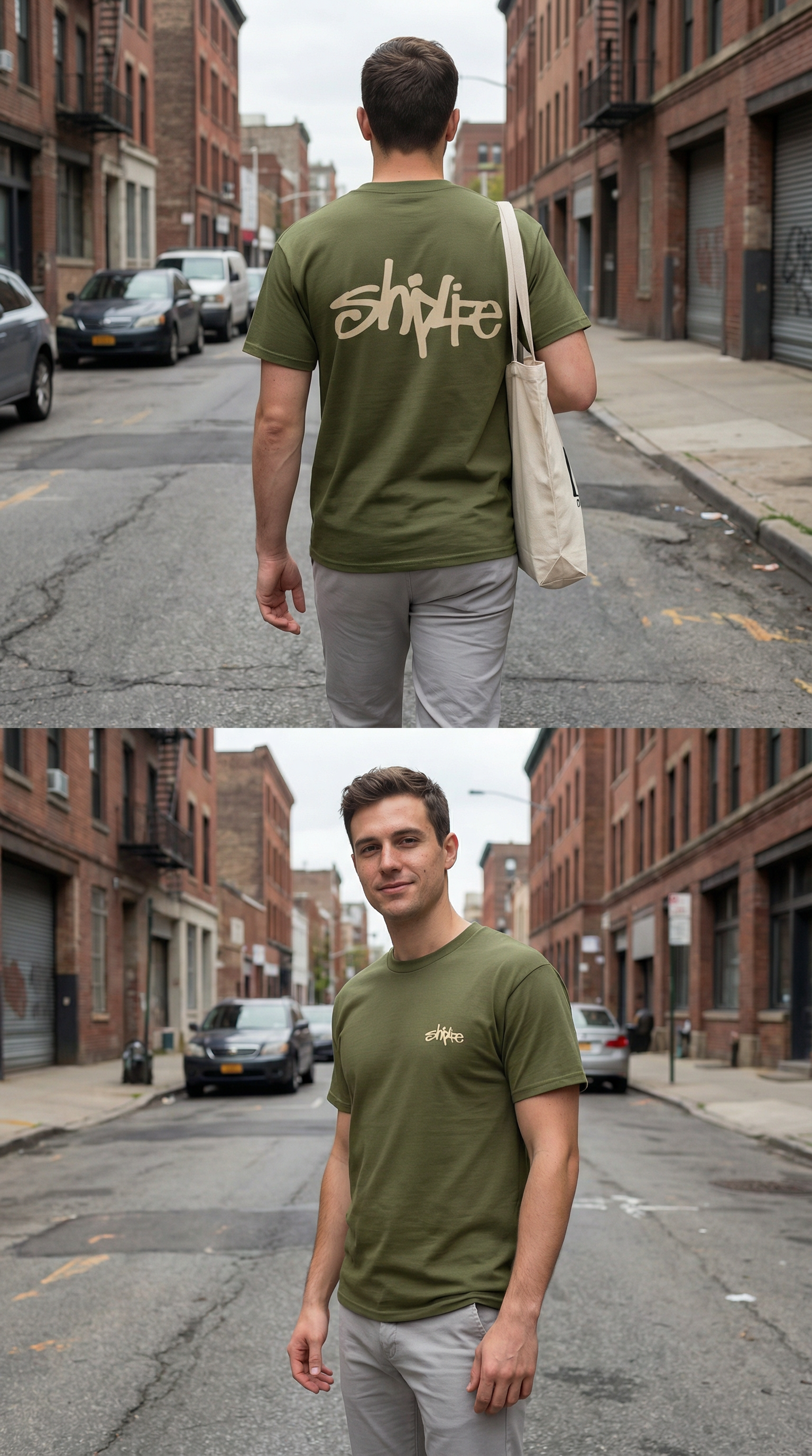 Shiplife Script T-Shirt Olive 2026 (Pre-Sale)